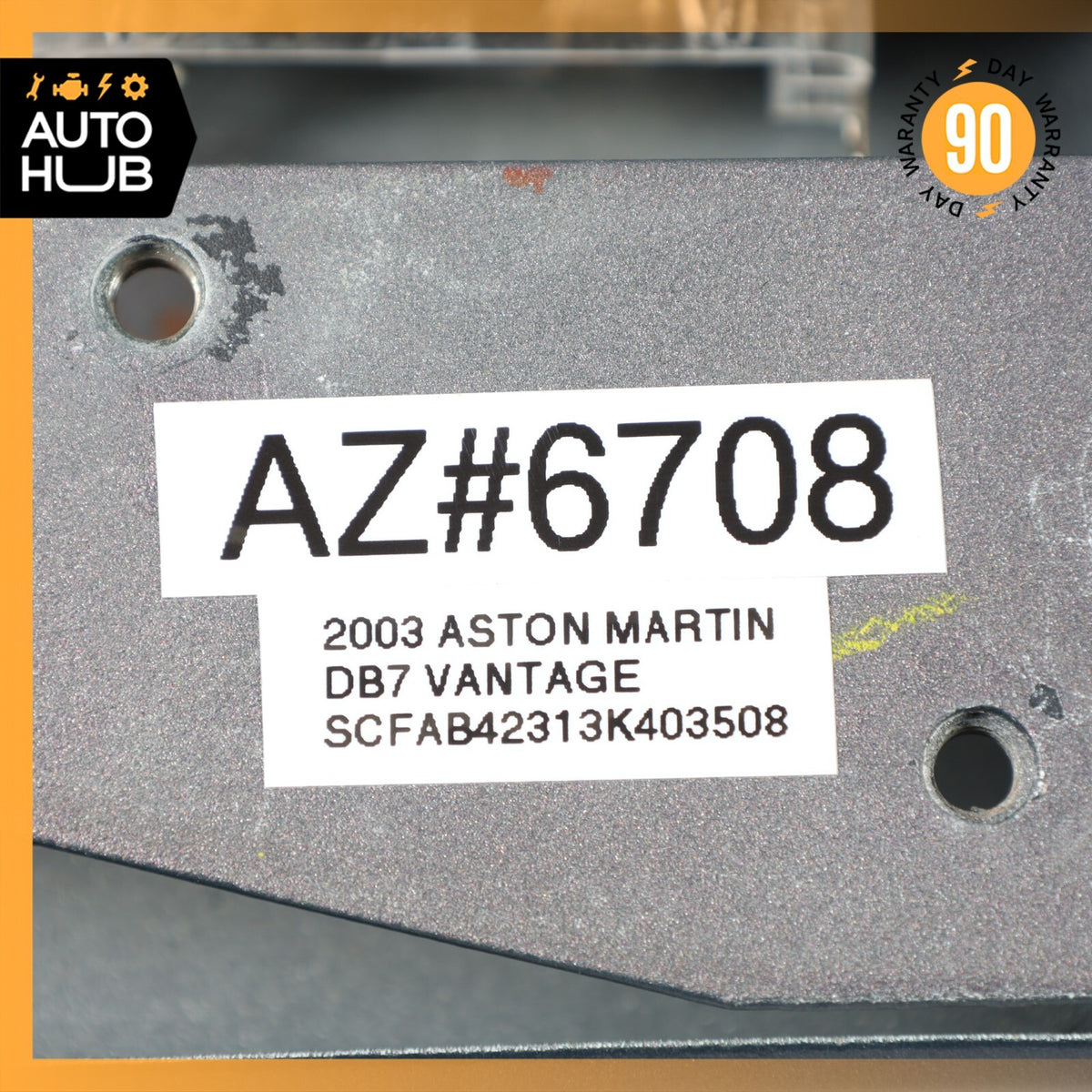 00-04 Aston Martin DB7 Vantage Left Side Trunk Lid License Plate Light OEM 20k - photo 11
