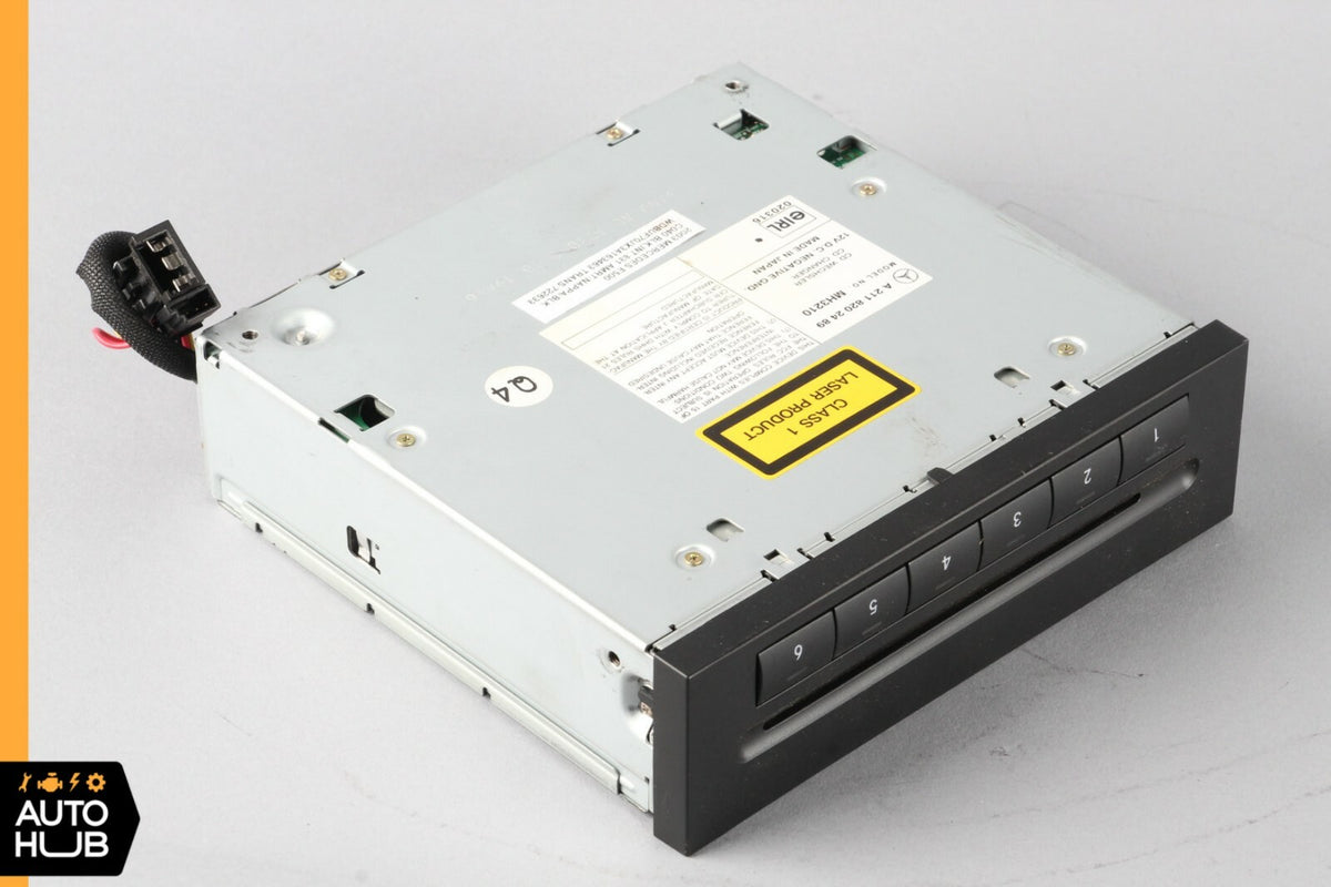 03-12 Mercedes W211 E500 CLS500 Radio 6 Disk CD Changer Player 2118202489 OEM - photo 8