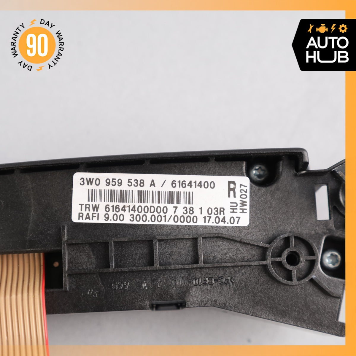 03-12 Bentley Continental GTC Right Steering Wheel Control Switch Button OEM 62k - photo 11