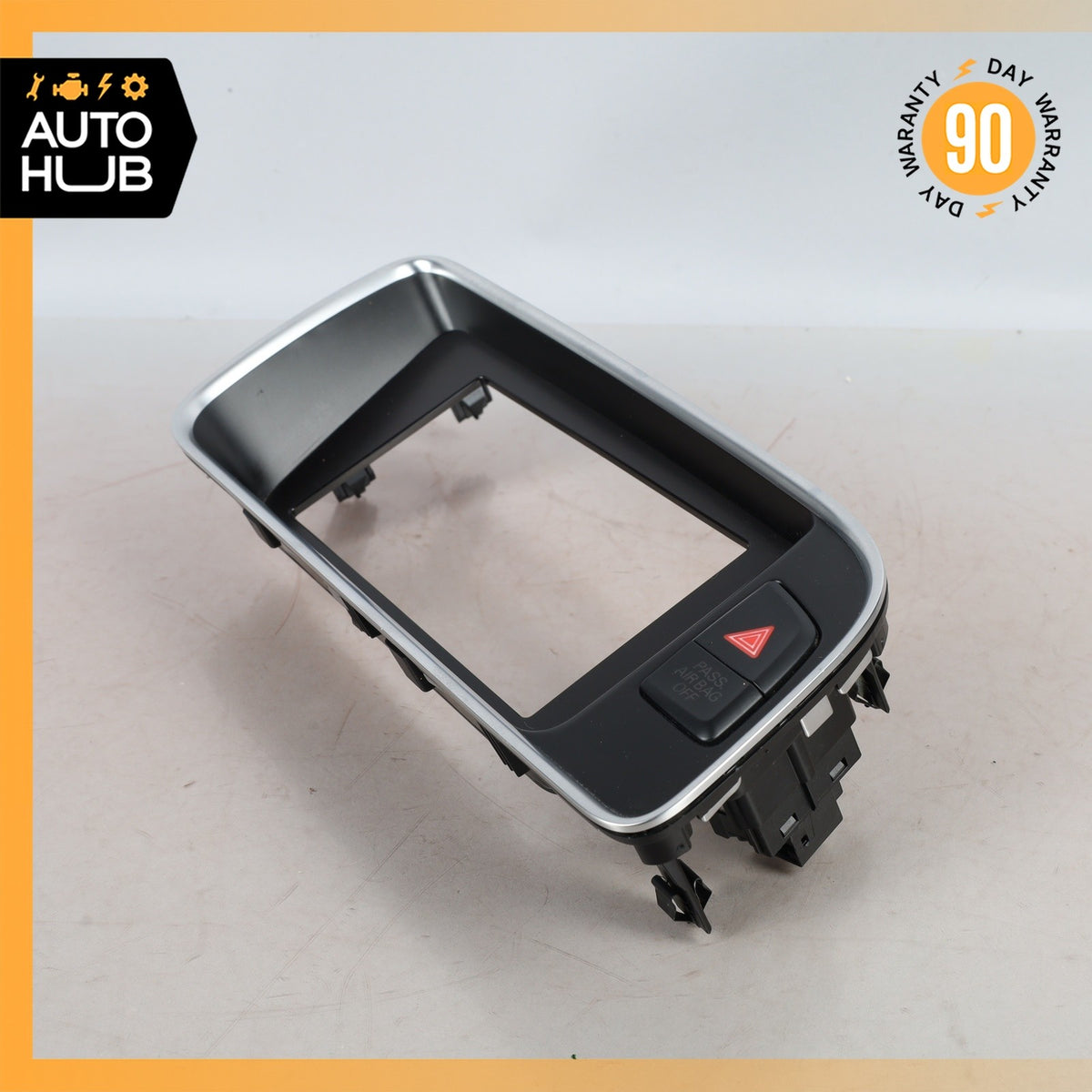 09-12 Audi 8R Q5 Dashboard Display Screen Trim Bezel Cover OEM - photo 5