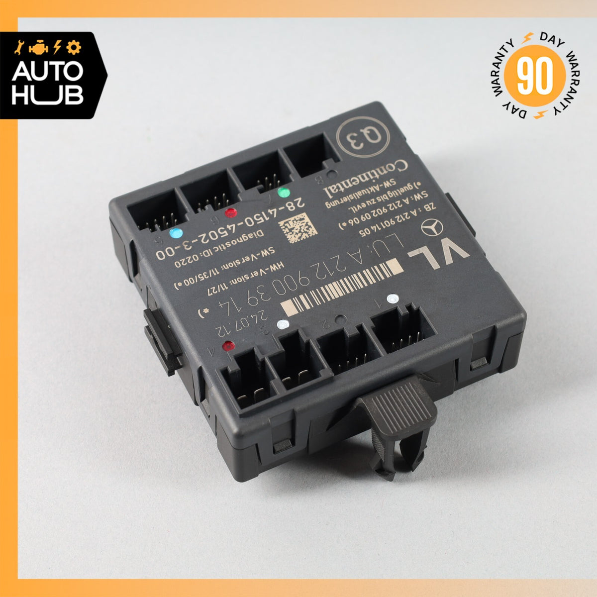 08-18 Mercedes W204 C250 CLS550 Front Left Driver Side Door Control Module OEM - photo 2