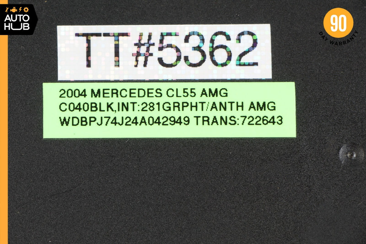 00-06 Mercedes W215 CL55 AMG CL500 Seat Memory Control Module Left Side OEM - photo 10
