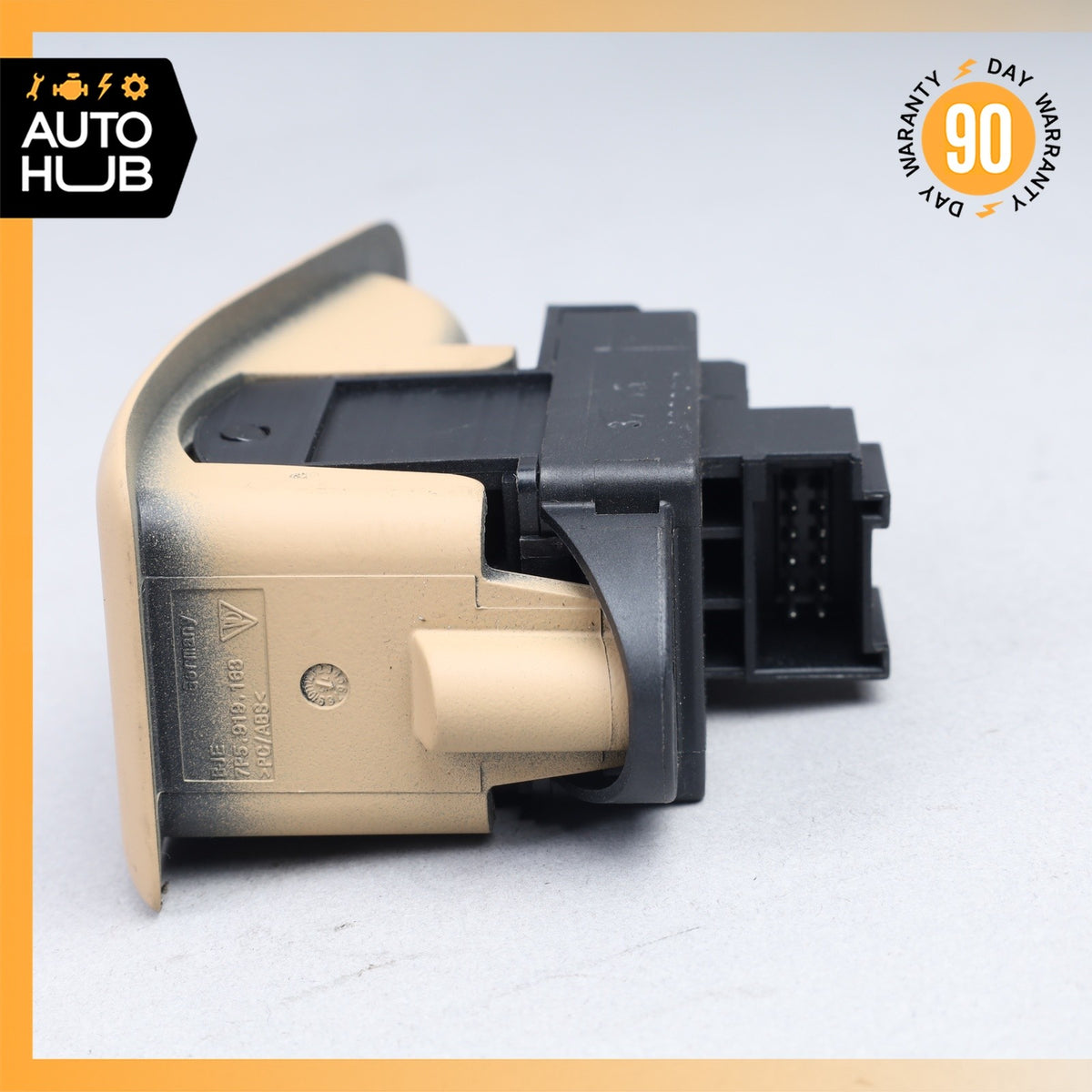 11-18 Porsche Cayenne 958 Electronic Parking Button Switch Beige OEM - photo 5