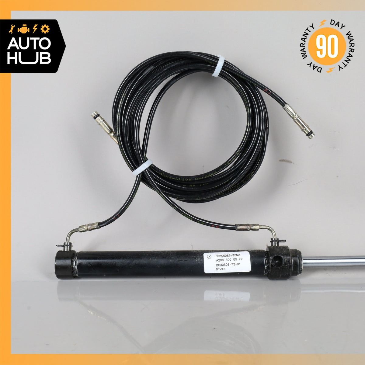 98-03 Mercedes W208 CLK320 Convertible Top Roof Left Bow Cylinder OEM - photo 3