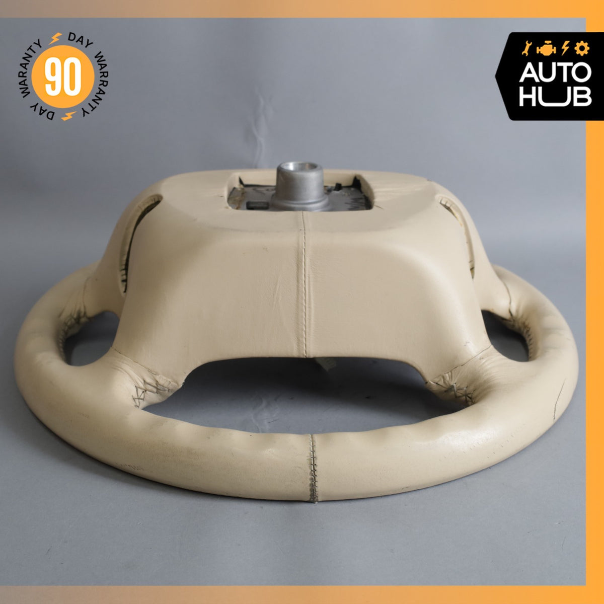 99-02 Rolls Royce Silver Seraph Steering Wheel Beige Wood PH32688PA OEM - photo 15