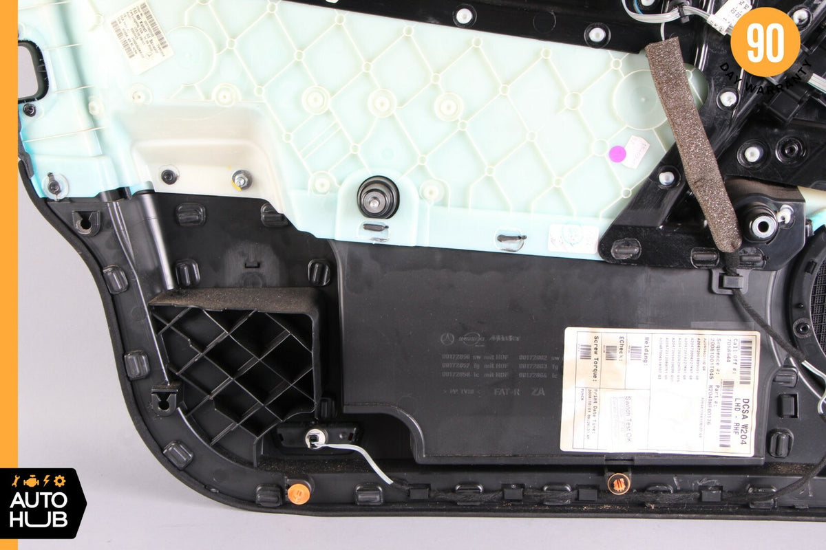 08-14 Mercedes W204 C300 C350 Front Right Passenger Interior Door Panel OEM - photo 10