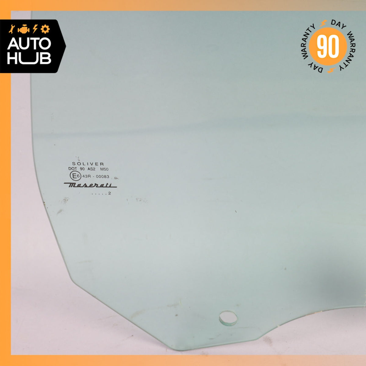 02-07 Maserati Spyder 4200 GT CC M138 Door Window Glass Front Right Side OEM 49k - photo 9