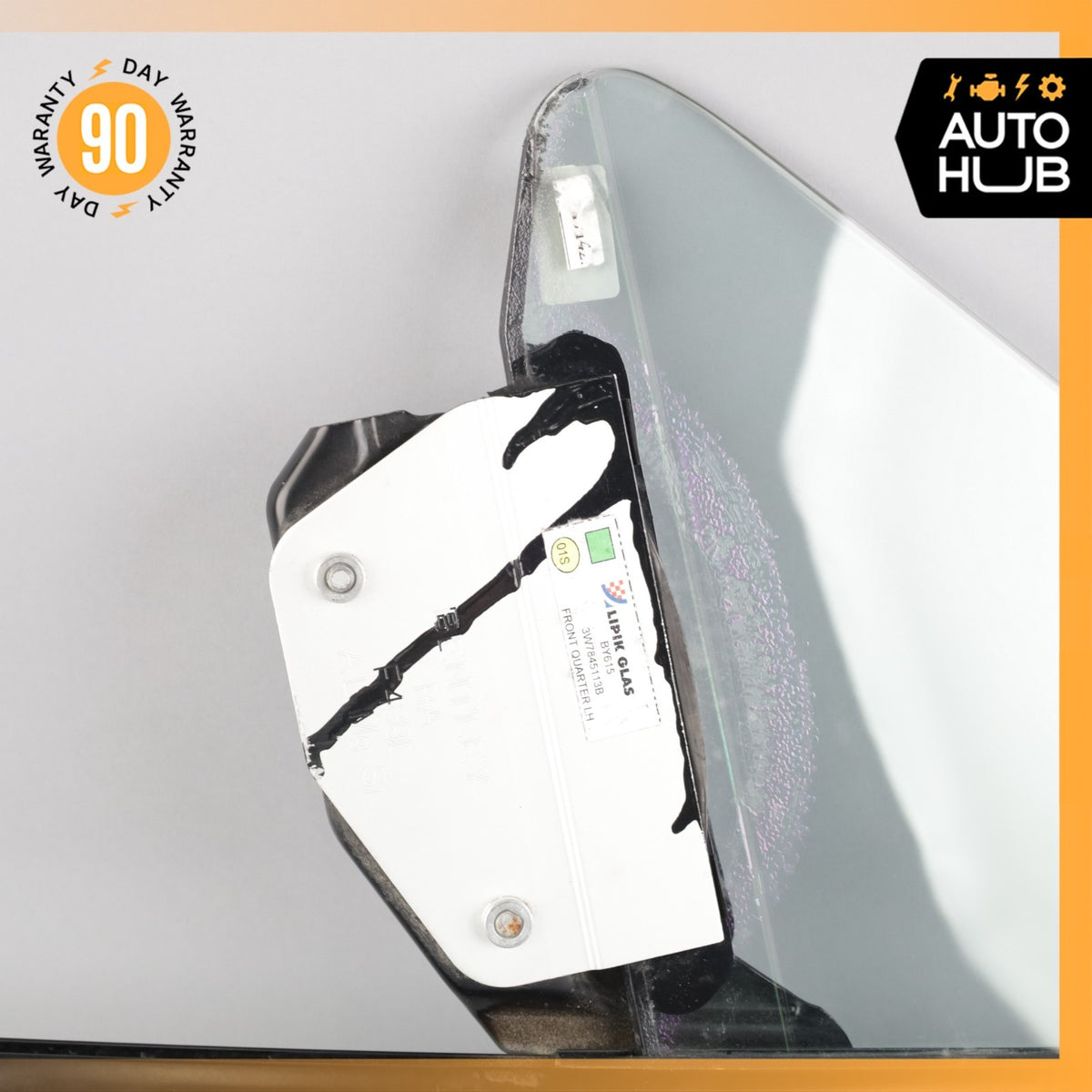 07-18 Bentley Continental GTC Front Left Side Door Vent Window Glass OEM - photo 4