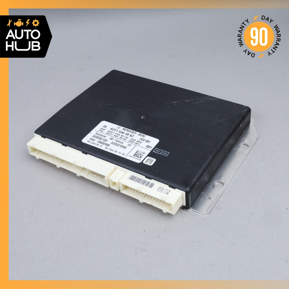 07-14 Mercedes W221 S600 CL550 Active Body Control ABC Suspension Module Control - photo 2
