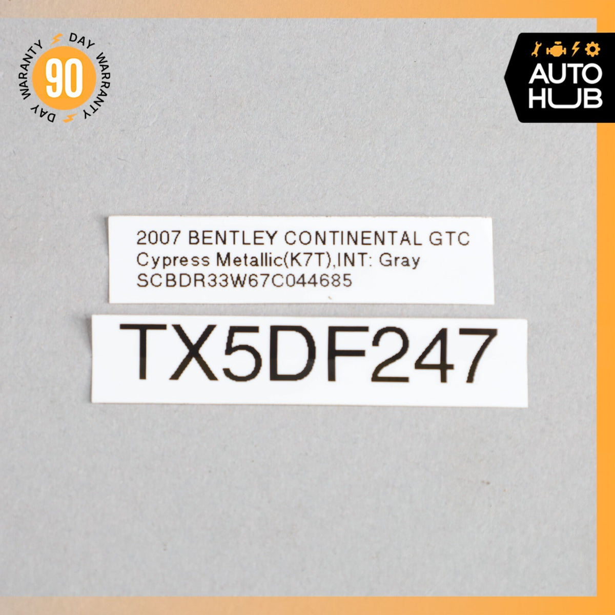 Bentley Continental GTC GT Rear Bumper Parking Sensor Wire Harness PDC OEM - photo 18