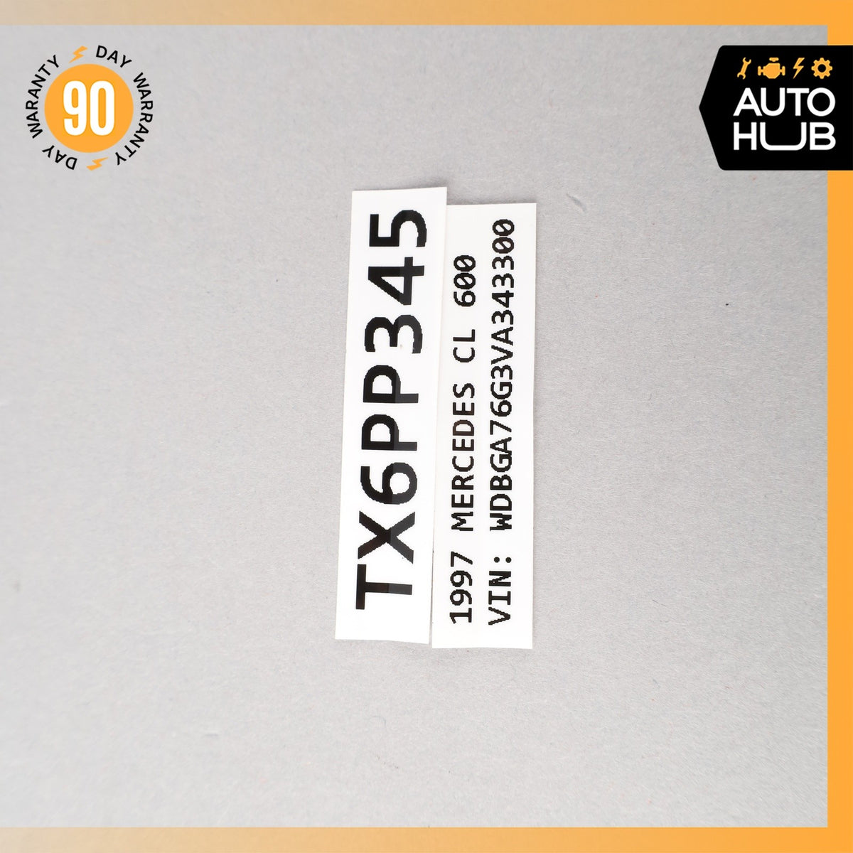 94-99 Mercedes W140 CL600 S500 Steering Column Cruise Control Switch Black OEM - photo 12