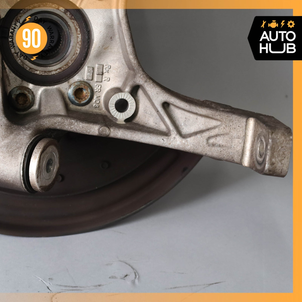 12-17 Bentley Continental GT Coupe Rear Right Side Spindle Knuckle Hub OEM - photo 11