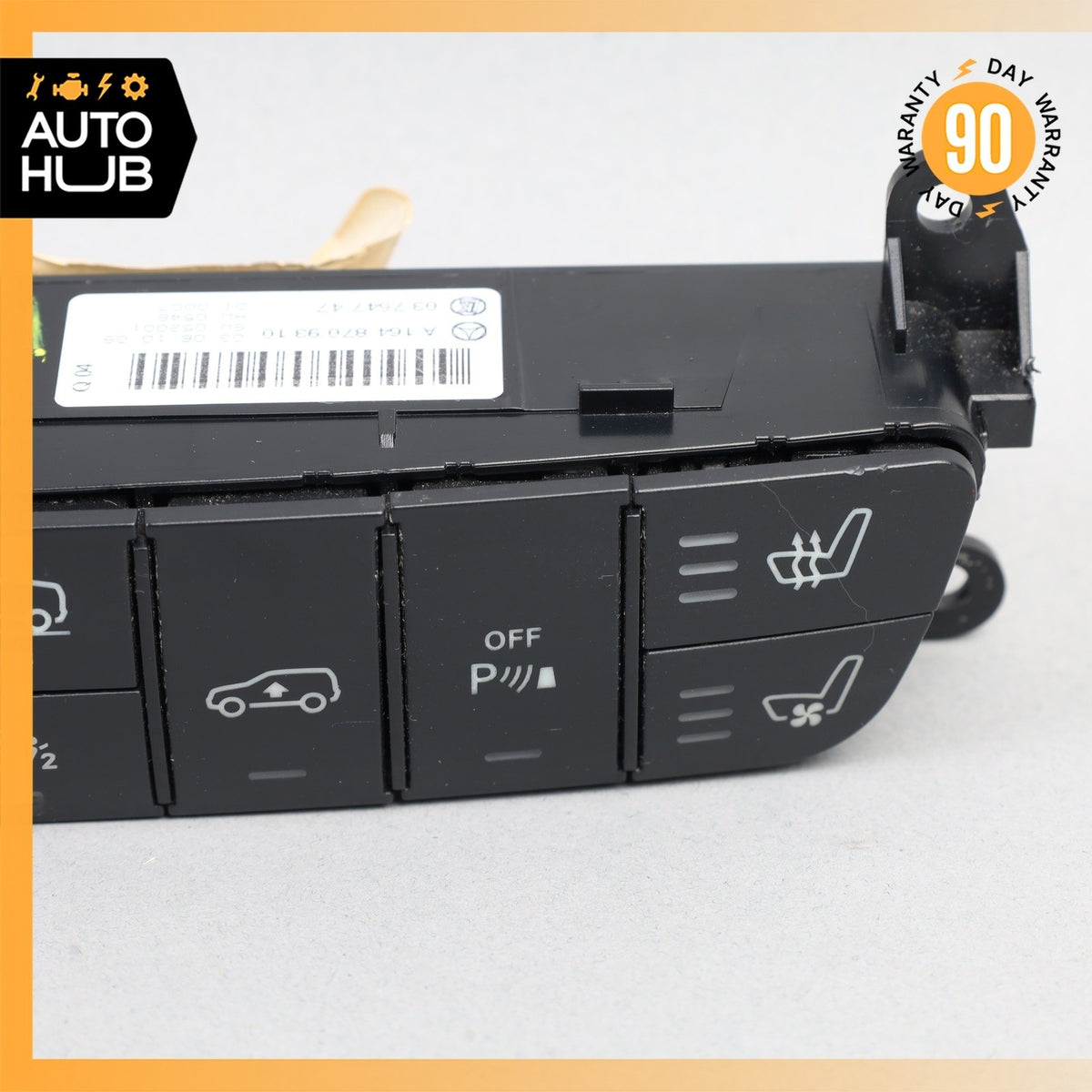 06-12 Mercedes X164 GL350 ML550 Hazard Control Switch Panel OEM - photo 2