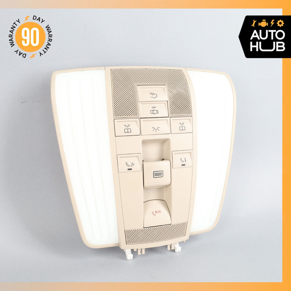 10-18 Mercedes W212 E350 E400 E550 Overhead Dome Light Lamp Beige OEM - photo 1