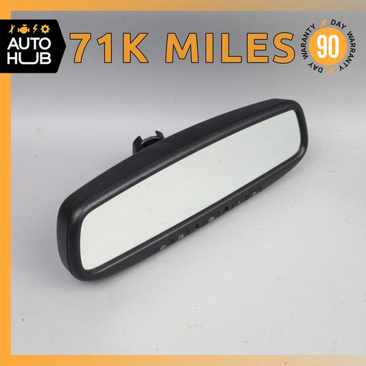 17-19 Infiniti Q60 Interior Rear View Mirror Black OEM 71k - photo 1
