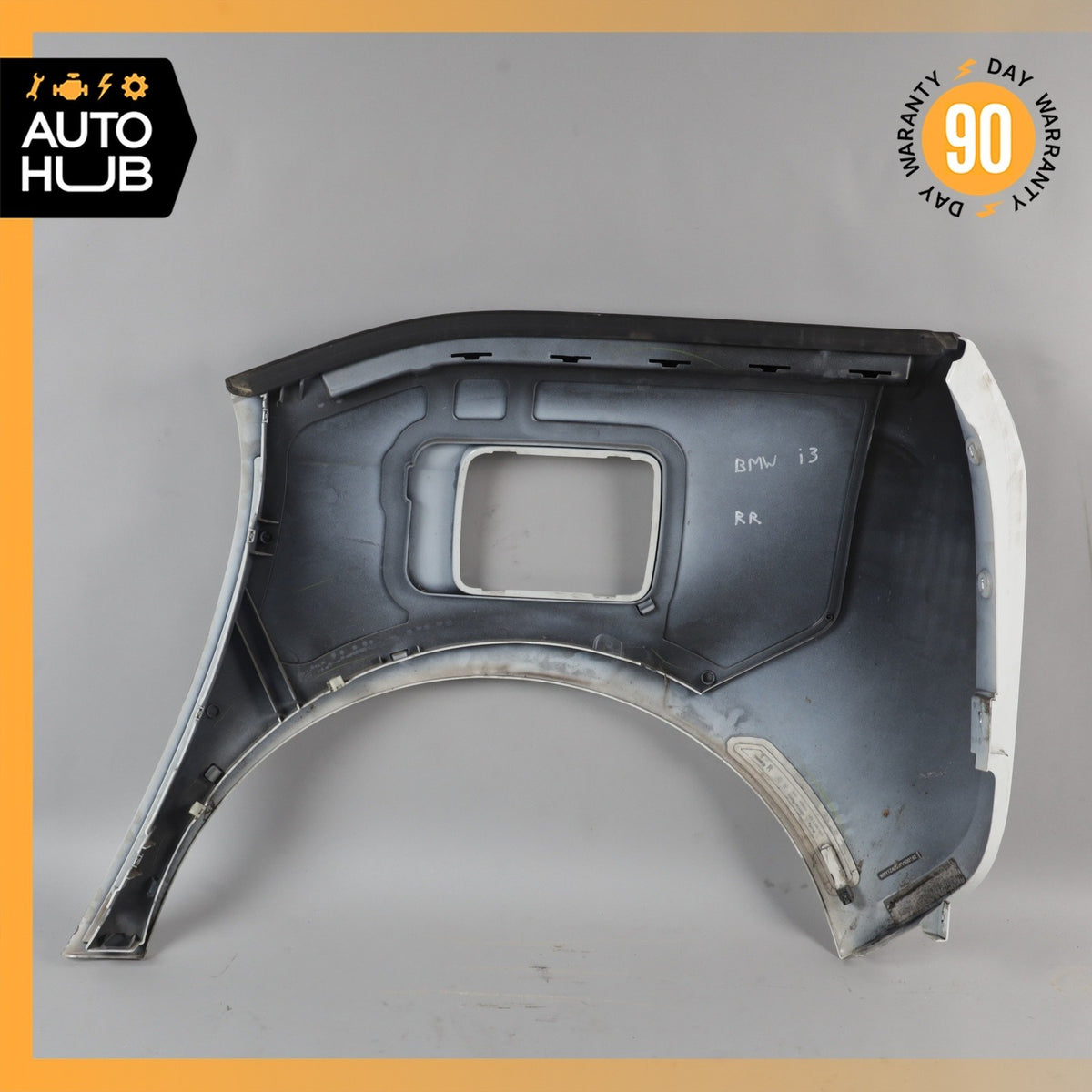 14-21 BMW i3 I01 Hybrid Rear Right Passenger Side Quarter Panel White OEM 88k - photo 15