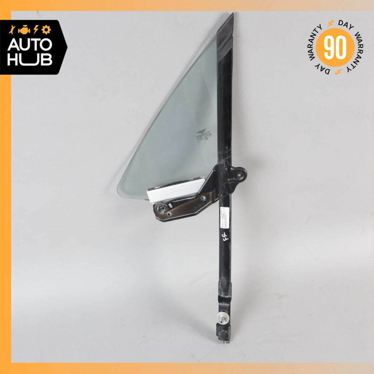 03-10 Bentley Continental GT Coupe Front Right Side Door Vent Window Glass OEM - photo 9