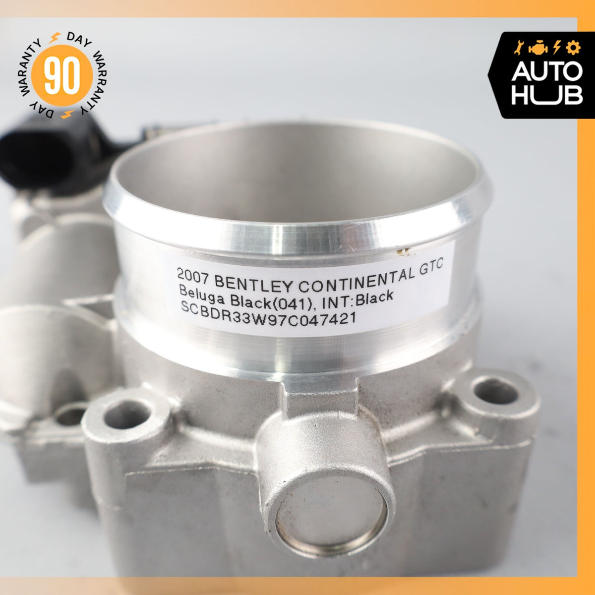 03-21 Bentley Continental GTC GT Engine Throttle Body OEM - photo 10