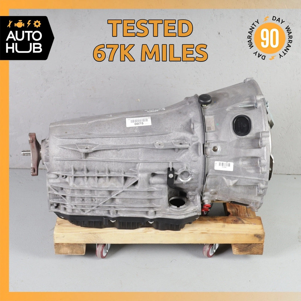 19-23 Mercedes W205 C300 E350 GLC300 RWD 725.008 9G Automatic Transmission OEM - photo 1