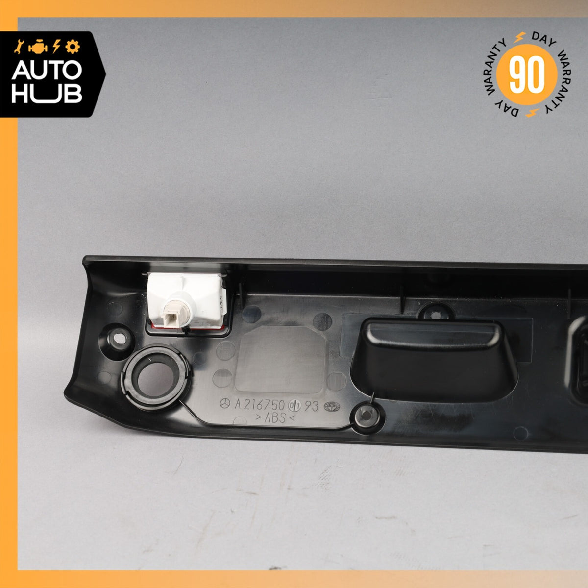 07-14 Mercedes W216 CL550 CL600 Trunk Lid Trim Panel Cover Molding Black OEM - photo 10