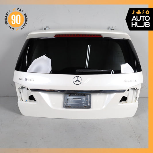 13-16 Mercedes X166 GL550 GL350 Trunk Lid Liftgate Tailgate Hatch Shell OEM - photo 1