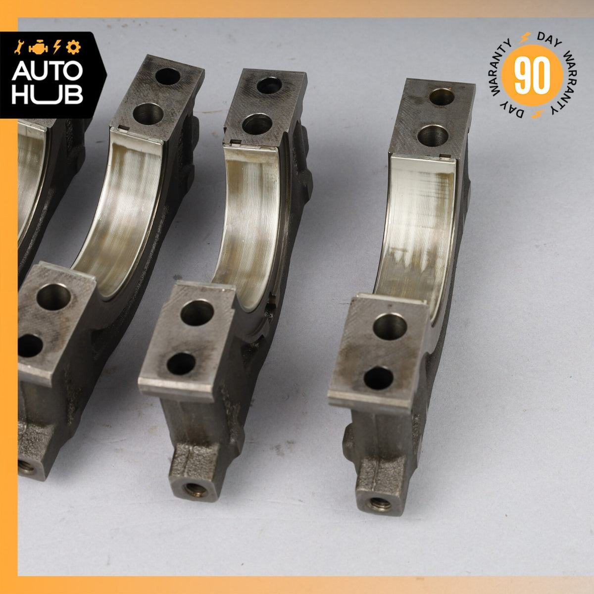11-20  Mercedes W218 CLS550 SL550 M278 Crankshaft Main Holder Bracket Set OEM - photo 7