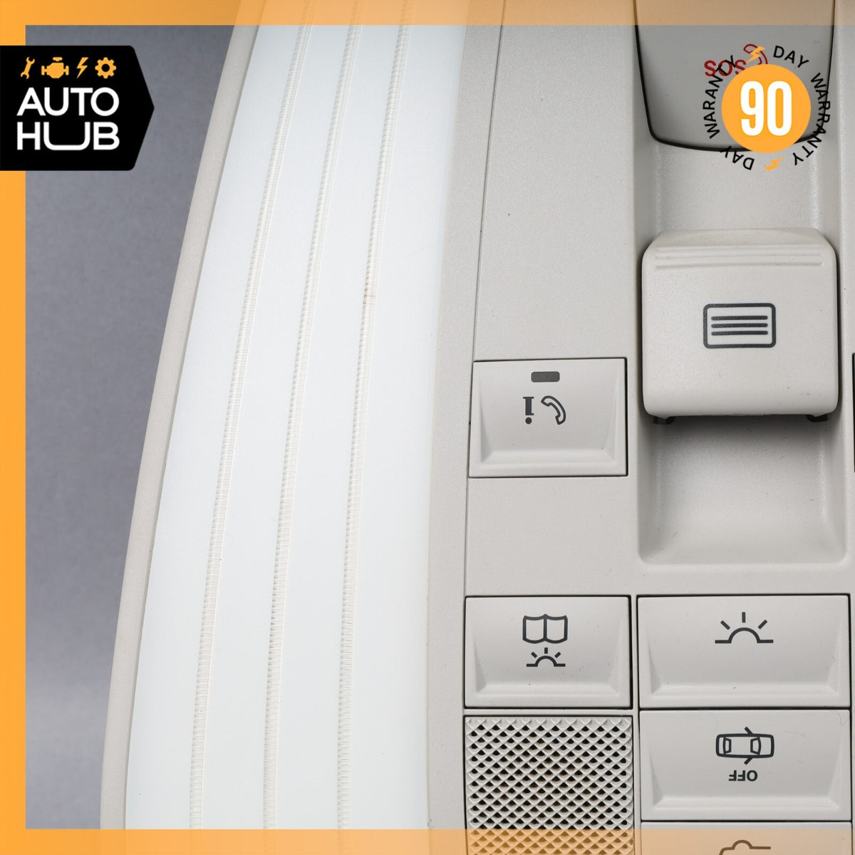 12-18 Mercedes W212 E400 CLS550 CLS400 E350 Overhead Dome Light Lamp Gray OEM - photo 6