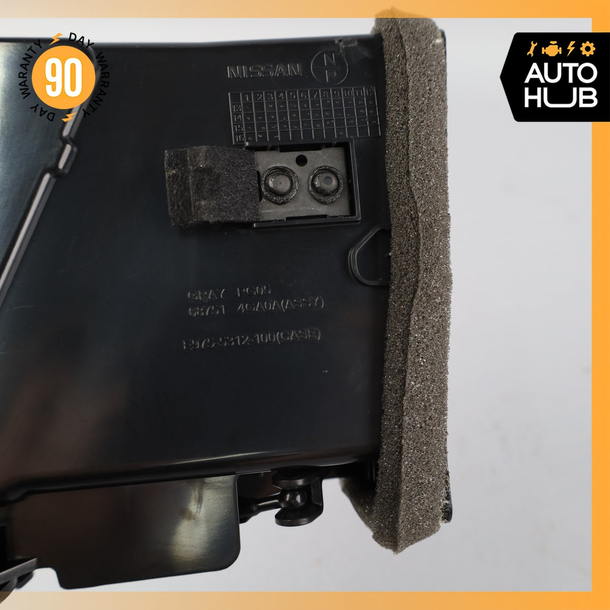 14-19 Infiniti Q50 Q60 Dashboard Center AC A/C Air Vent Left Side OEM 54k - photo 9