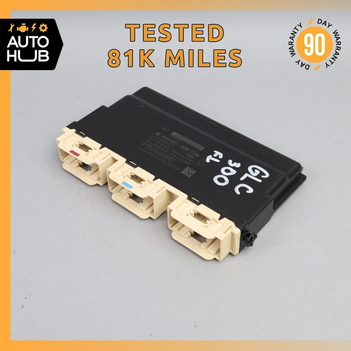 15-23 Mercedes X253 GLC300 C43 AMG Front Left Seat Control Module OEM - photo 1