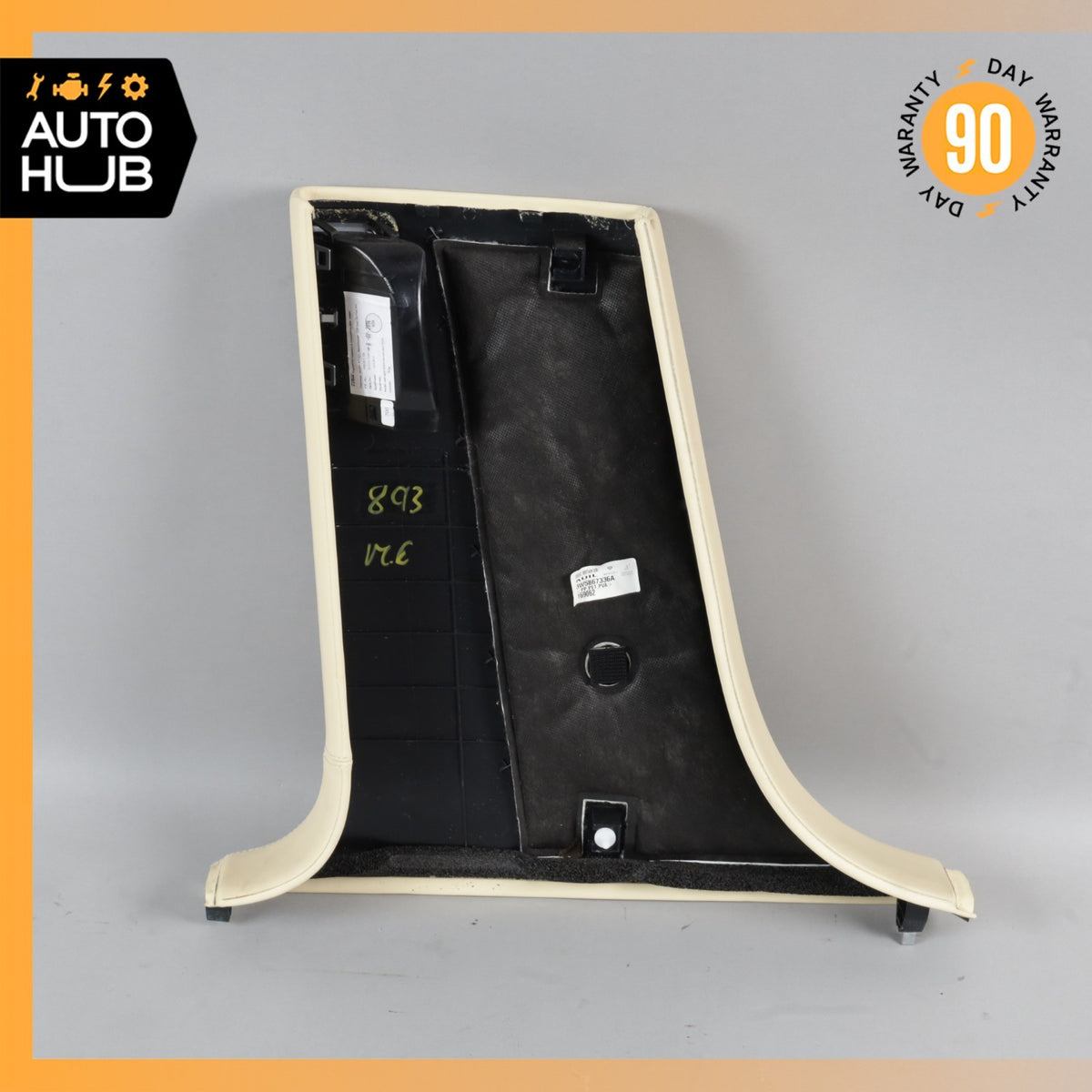14-18 Bentley Flying Spur Right Side B-Pillar Cover Trim 3W5867336A OEM 40k - photo 9