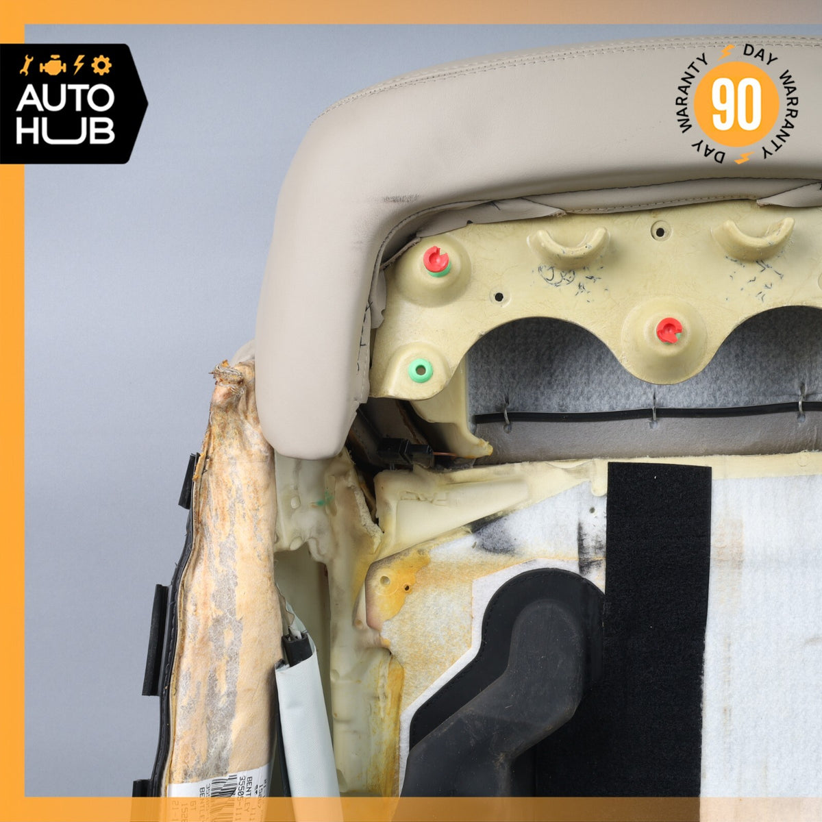 Bentley Continental Flying Spur Front Left Side Seat Upper Back Cushion OEM 80k - photo 13
