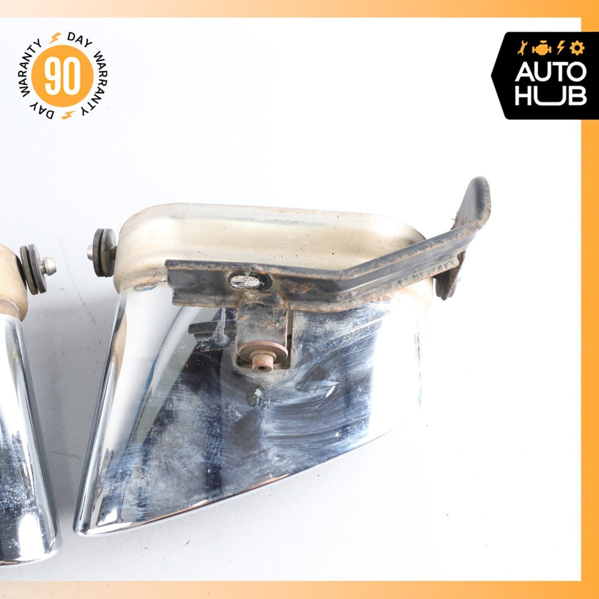 Bentley Continental GT GTC Exhaust Muffler Tips Left and Right Set OEM 73k - photo 13