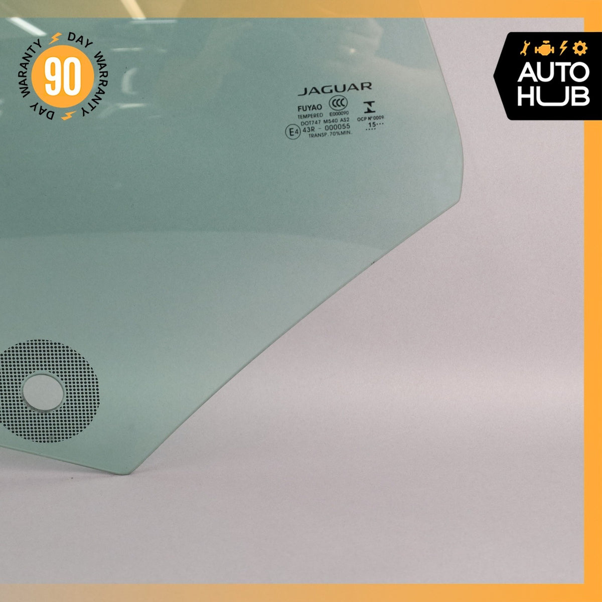 14-24 Jaguar X152 F-Type Convertible Left Driver Side Door Window Glass OEM - photo 8