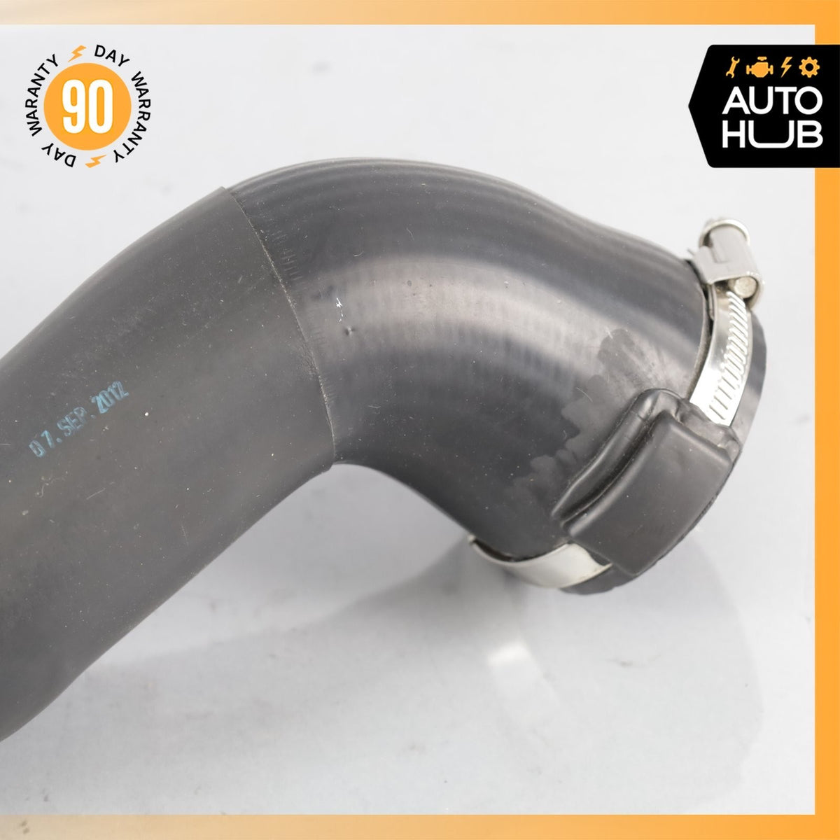 03-12 Bentley Continental GT GTC 6.0L Left Side Intercooler Hose Pipe OEM - photo 6