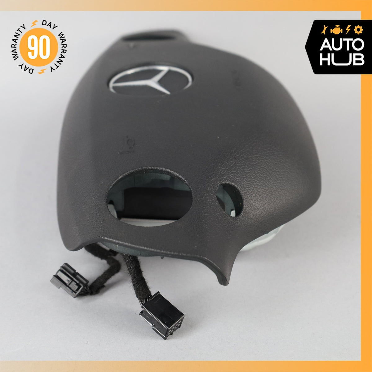 07-10 Mercedes W221 S63 CL550 S450 Steering Wheel Airbag Air Bag Black OEM - photo 6