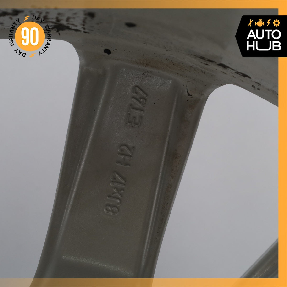 Audi B8 A4 8 x 17 17" Factory Wheel Rim Silver 8K0601025C OEM - photo 13