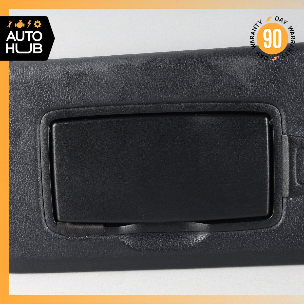 17-18 Mercedes W205 C63 AMG C43 AMG Left Side Sunvisor Sun Visor Black OEM - photo 4