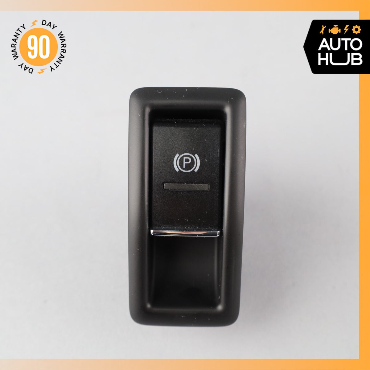 11-18 Porsche Cayenne 958 Electronic Parking Button Switch Black OEM - photo 5