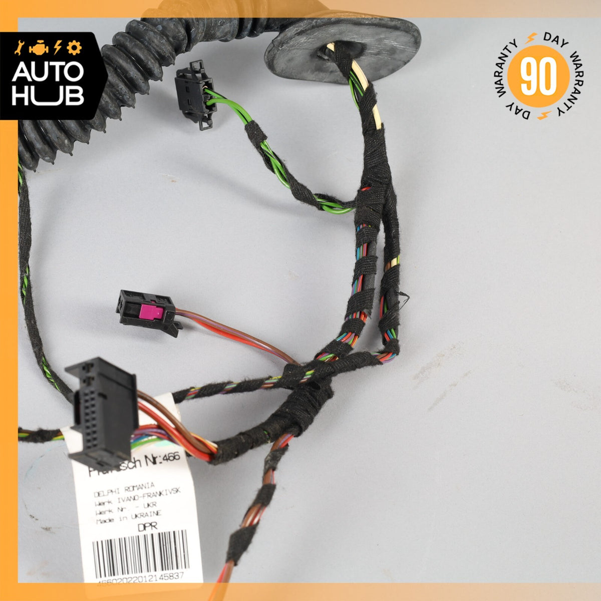 11-14 Porsche Cayenne 958 Rear Left or Right Side Door Wire Harness OEM - photo 4
