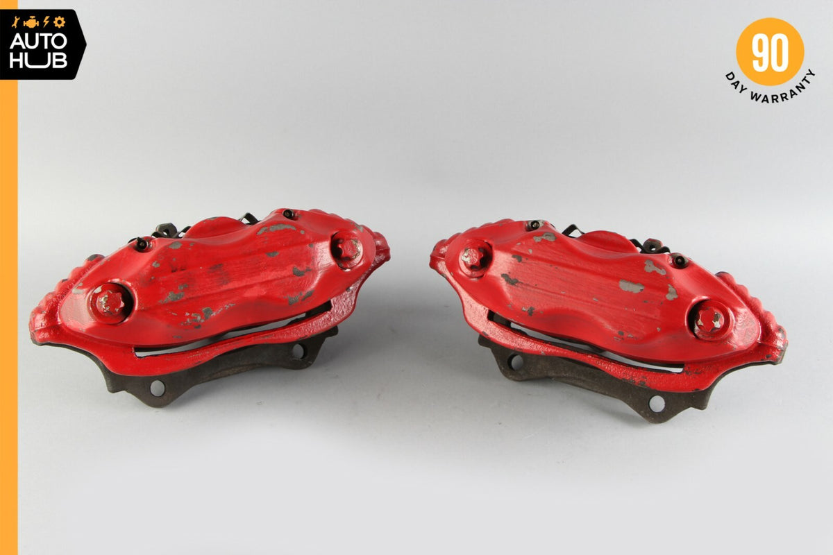 07-13 Mercedes W221 S400 CL550 RWD Front Left And Right Brake Calipers Set OEM - photo 1