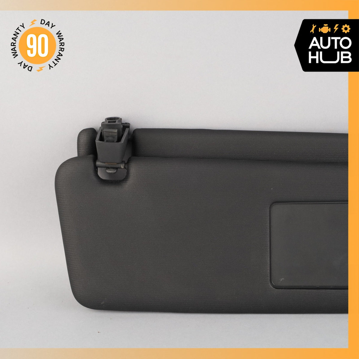 11-18 Porsche Cayenne 958 S Sun Visor Sunvisor Front Right Side Black OEM - photo 9
