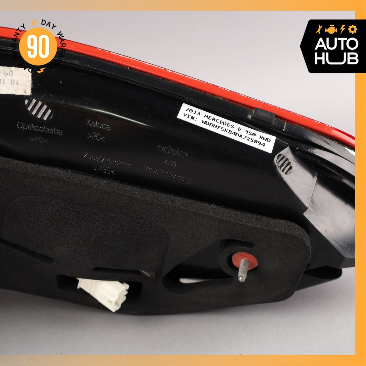 10-13 Mercedes W212 E350 Sedan LED Tail Light Lamp Left Driver Side OEM 48k - photo 17