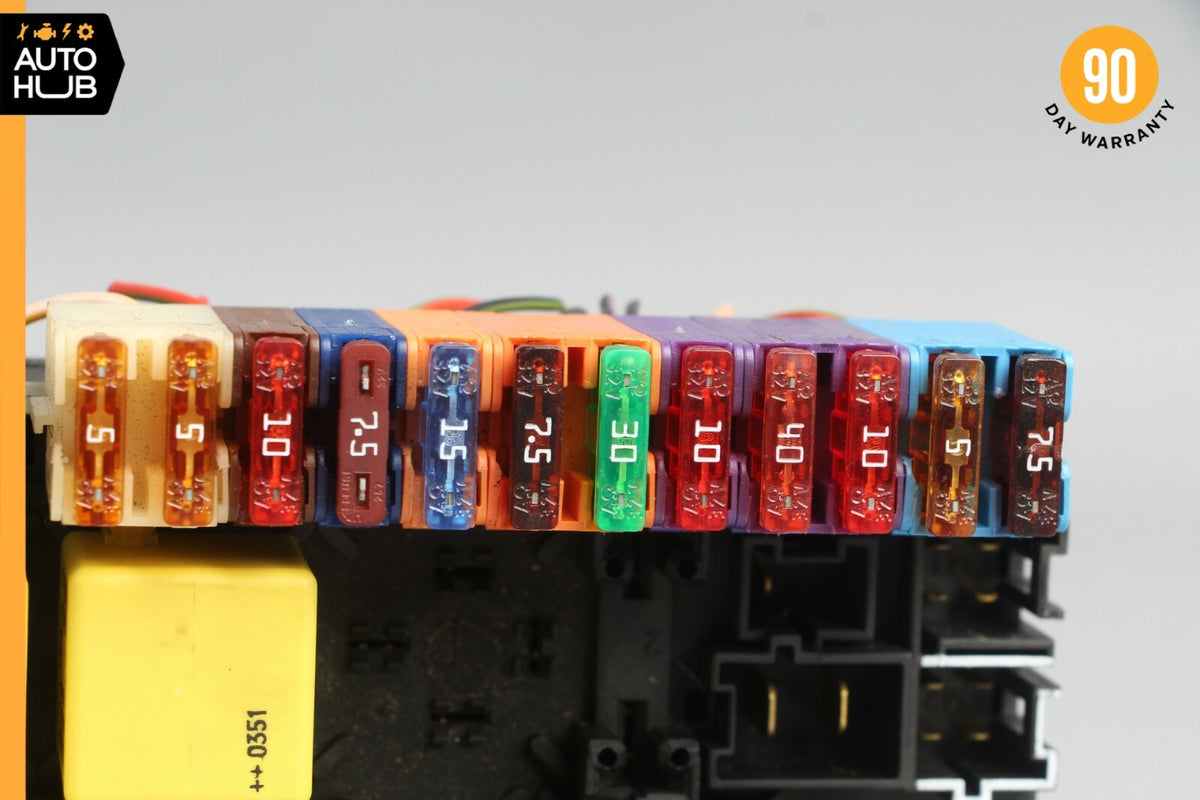 03-12 Mercedes R230 SL500 SL550 SLR Front Left SAM Fuse Box Control Module OEM - photo 5