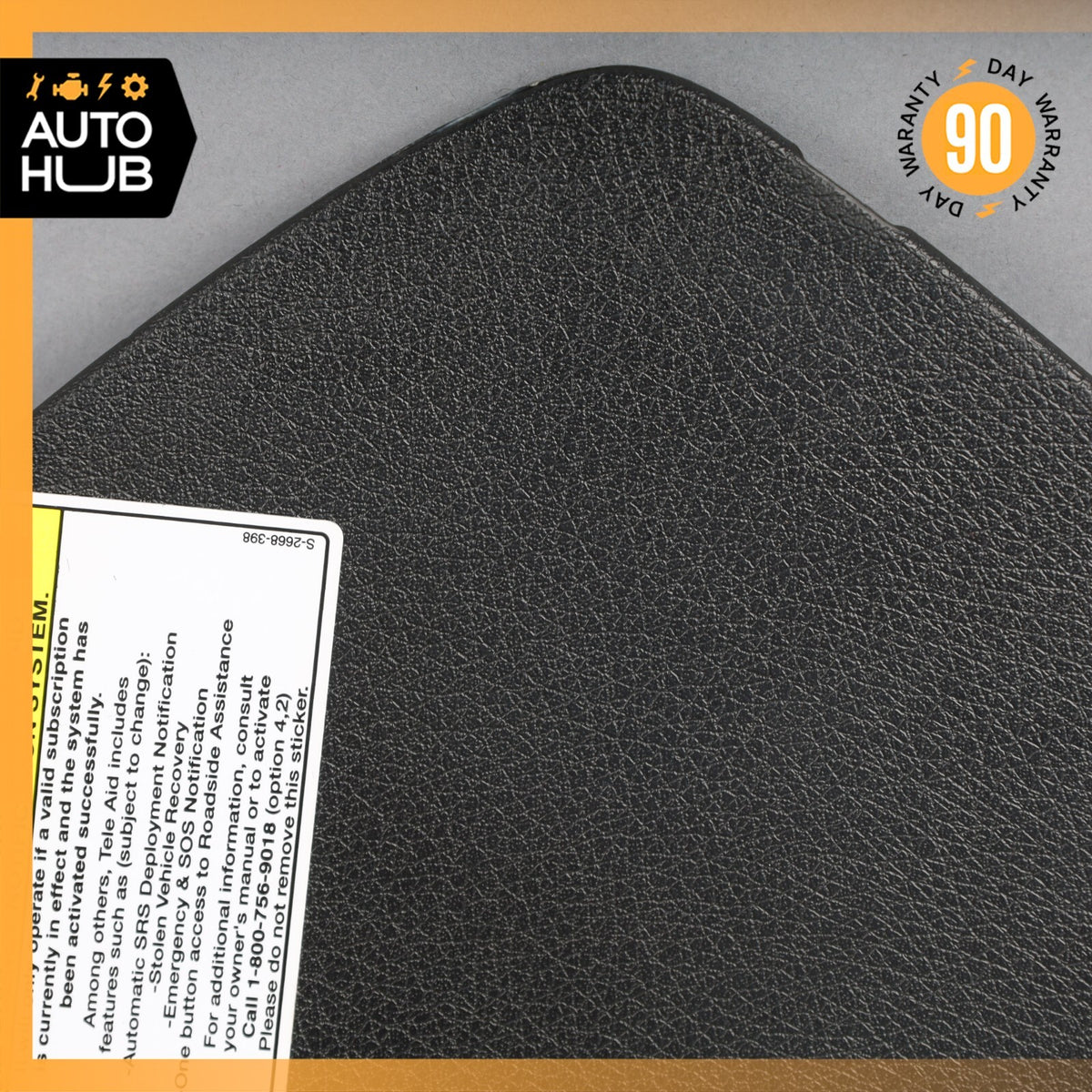 07-09 Mercedes W211 E350 E550 E63 Left Side Dashboard Trim Cover Panel Black OEM - photo 5