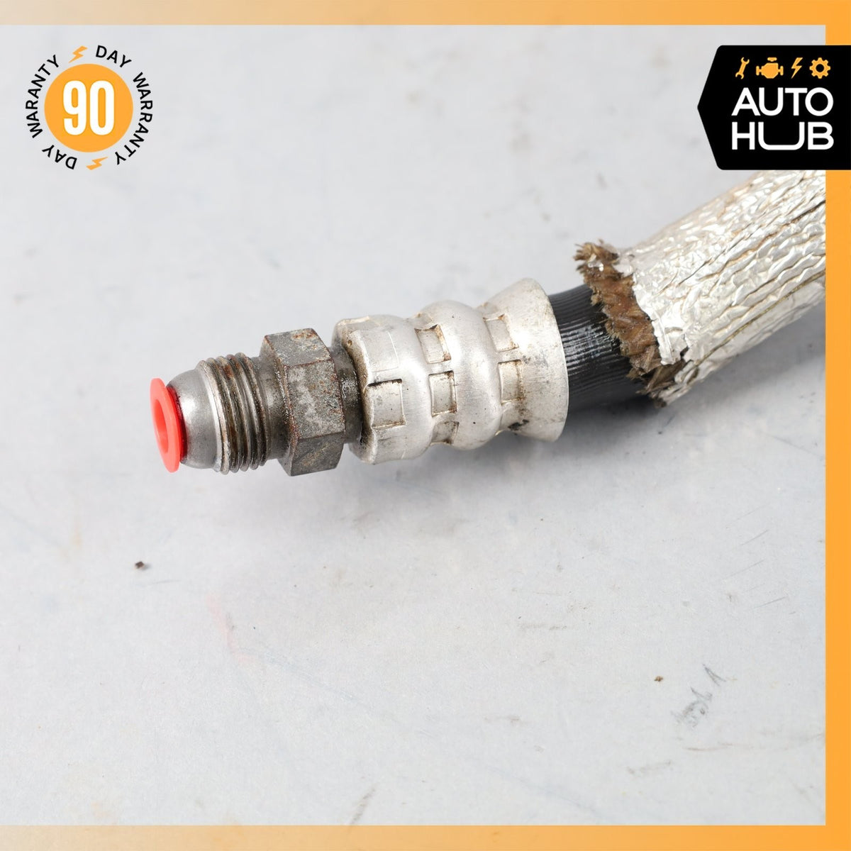 12-18 Bentley GT 6.0L Front Axle Differential Oil Feed Line 3W0317802 OEM 30k - photo 5