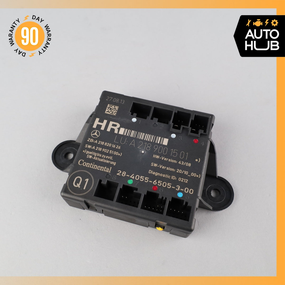 08-18 Mercedes W204 C250 CLS63 AMG E550 Rear Right Side Door Control Module OEM - photo 1