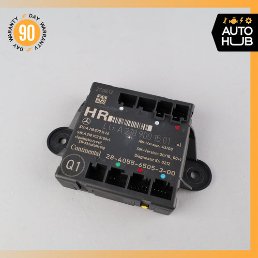 08-18 Mercedes W204 C250 CLS63 AMG E550 Rear Right Side Door Control Module OEM - photo 1