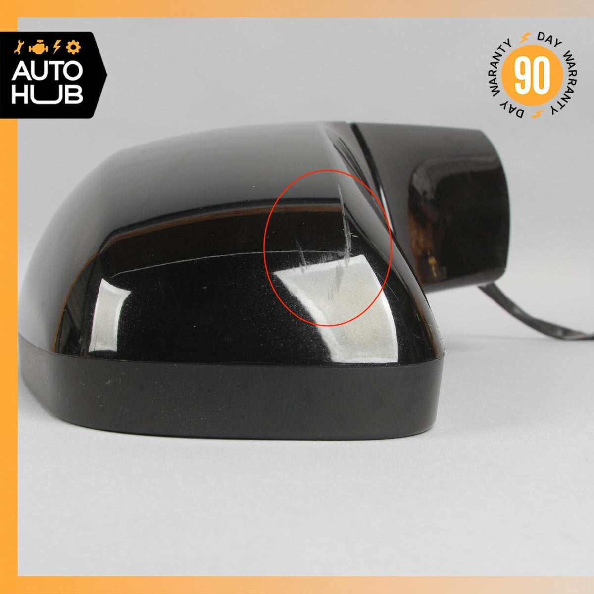 17-20 Chevrolet Trax Right Passenger Side Rear View Door Mirror Black OEM 31k - photo 7
