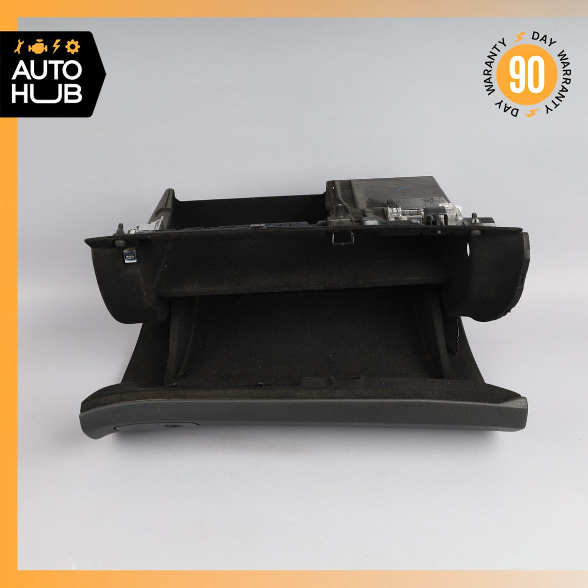 06-13 Mercedes W251 R350 R500 Dashboard Glove Box Storage Compartment Black OEM - photo 8