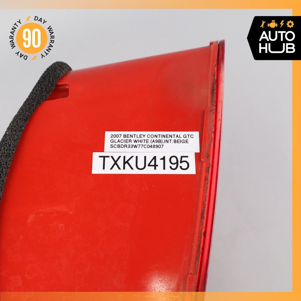 03-09 Bentley Continental GTC Right Passenger Side Tail Light Lamp OEM 60k - photo 15
